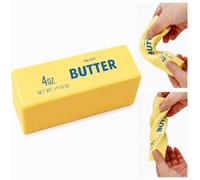 Butter Squishy,Slow Rising Butter Squishy Stick Fidget Toys Set Realistic Squeeze Stress Relief Toys with Cheese Sugar Designs,Portable Soft PU Foam Anxiety Relief Toys for Kids & Adults
