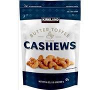 Butter toffee flavored cashews