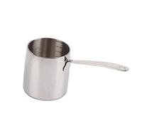 Butter Warmer Pot, Turkish Coffee Pot Milk Warmer Pot Small Sauce Pan with Scales and Spout Tri-Ply Stainless Steel (700ML/24oz)