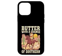 Butter With A Chance Of Southern Cooking Pun Case for iPhone 12 mini