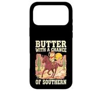 Butter With A Chance Of Southern Cooking Pun Case for iPhone 17 Pro Max