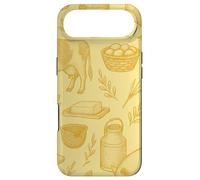 Butter Yellow Homestead Farm Animals Cozy Rustic Pattern Case for iPhone Air