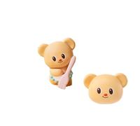 Butterbear Baked with Love Series Cubby Face Blind Box Action Figures Mystery Collectible Toys Random Surprise Gift for Birthdays Christmas Desktop Ornaments Display Collectors,1 PC