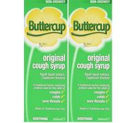 Buttercup 200ml Original Syrup (Pack of 2)