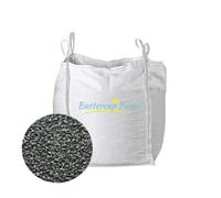 Buttercup Farm 10-20mm Black Stone Basalt Chippings - Premium Aggregate Bulk Bag - 850 Kilos