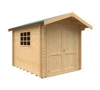 Buttercup Farm 10X8W The Marlborough Plus 44mm Cabin - L295 X W235 X H251.3 Cm - Solid Wood/softwood/pine - Natural