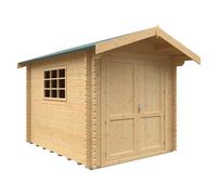 Buttercup Farm 10X8W The Marlborough Plus 44mm Cabin - L295 X W235 X H251.3 Cm - Solid Wood/softwood/pine - Natural