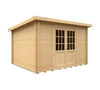 Buttercup Farm 12X10W The Kingsley Plus 44mm Cabin - L355 X W295 X H232.8 Cm - Solid Wood/softwood/pine - Natural