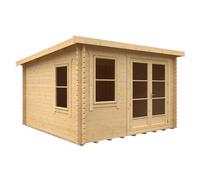 Buttercup Farm 12X12 The Belton 44mm Cabin - L355 X W355 X H232.8 Cm - Solid Wood/softwood/pine - Natural