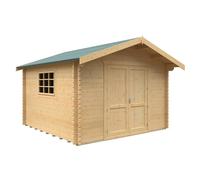 Buttercup Farm 12X12W Marlborough Plus 44mm Cabin - L355 X W355 X H271.9 Cm - Solid Wood/softwood/pine - Natural