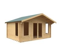 Buttercup Farm 12X16 The Sutton 44mm Cabin - L355 X W475 X H292.6 Cm - Solid Wood/softwood/pine - Natural