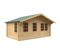 Buttercup Farm 12X18 The Forde 44mm Cabin - L355 X W535 X H302.9 Cm - Solid Wood/softwood/pine - Natural