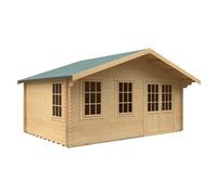 Buttercup Farm 12X18 The Forde 44mm Cabin - L355 X W535 X H302.9 Cm - Solid Wood/softwood/pine - Natural
