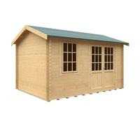 Buttercup Farm 14X10 The Henley 28mm Cabin - L415 X W295 X H272.6 Cm - Solid Wood/softwood/pine - Natural