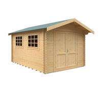 Buttercup Farm 14X10 The Marlborough 28mm Cabin - L415 X W295 X H261.6 Cm - Solid Wood/softwood/pine - Natural
