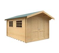Buttercup Farm 14X10W Marlborough Plus 44mm Cabin - L415 X W295 X H261.6 Cm - Solid Wood/softwood/pine - Natural