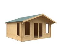 Buttercup Farm 14X16 The Sutton 44mm Cabin - L415 X W475 X H292.6 Cm - Solid Wood/softwood/pine - Natural