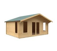 Buttercup Farm 14X18 The Sutton 44mm Cabin - L415 X W535 X H302.9 Cm - Solid Wood/softwood/pine - Natural