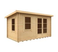 Buttercup Farm 14X8 The Belton 44mm Cabin - L415 X W235 X H232.8 Cm - Solid Wood/softwood/pine - Natural