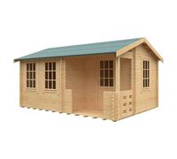 Buttercup Farm 16X12 The Gyles 44mm Cabin - L475 X W355 X H271.9 Cm - Solid Wood/softwood/pine - Natural
