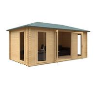 Buttercup Farm 18X10 The Regatta 44mm Cabin - L535 X W298.2 X H269.3 Cm - Solid Wood/softwood/pine - Natural