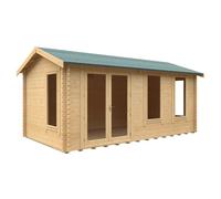 Buttercup Farm 18X10 The Sherborne 44mm Cabin - L535 X W295 X H272.6 Cm - Solid Wood/softwood/pine - Natural