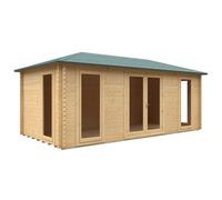 Buttercup Farm 20X10 The Regatta 44mm Cabin - L595 X W298.2 X H269.3 Cm - Solid Wood/softwood/pine - Natural