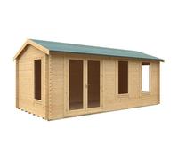 Buttercup Farm 20X10 The Sherborne 44mm Cabin - L595 X W295 X H272.6 Cm - Solid Wood/softwood/pine - Natural