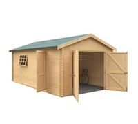 Buttercup Farm 20X12 The Warwick 44mm Cabin - L595 X W355 X H282.9 Cm - Solid Wood/softwood/pine - Natural