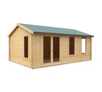 Buttercup Farm 20X14 The Sherborne 44mm Cabin - L595 X W415 X H293.2 Cm - Solid Wood/softwood/pine - Natural