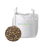 Buttercup Farm 30-50mm Cobbles - Grey - Premium Aggregate Bulk Bag - 850 Kilos
