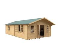 Buttercup Farm 30X18 The Kensington 44mm Cabin - L915 X W535 X H313.9 Cm - Solid Wood/softwood/pine - Natural