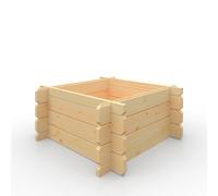 Buttercup Farm 3X3W Raised Bed 19mm Swift - L90 X W90 X H40.4 Cm - Solid Wood/softwood/pine - Natural