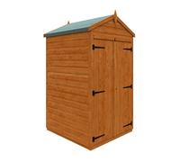 Buttercup Farm 4 x 4 Feet Flex Apex Double Door Windowless 12mm Flex in Burnt Orange Buttercup Farm Burnt Orange