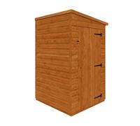 Buttercup Farm 4 x 4 Feet Flex Pent Windowless 12mm Flex - L123.8 x W115 x H203 cm in Burnt Orange Buttercup Farm Burnt Orange