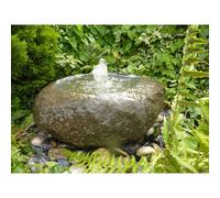Buttercup Farm 45cm L Babbling Natural Boulder Fountain Water Feature with Pump in Brown Buttercup Farm Brown
