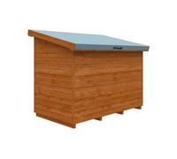 Buttercup Farm 4X2.3 Tool Chest 12mm Shed - L115 X W67.5 X H97.5 Cm - Solid Wood/softwood/pine - Burnt Orange