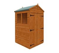 Buttercup Farm 4X4 Flex Apex Double Door 12mm Flex - L123.8 X W115 X H209 Cm - Solid Wood/softwood/pine - Burnt Orange