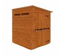 Buttercup Farm 4x4 Flex Pent Security 12mm Flex - L123.8 x W115 x H203 cm in Burnt Orange Buttercup Farm Burnt Orange