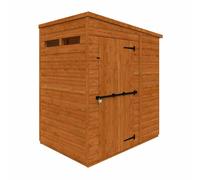 Buttercup Farm 4x6 Flex Pent Security 12mm Flex - L123.8 x W175 x H203 cm in Burnt Orange Buttercup Farm Burnt Orange