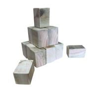 Buttercup Farm 50x Small Regal Play Brick Blocks for Indoor & Outdoor Use in Light Brown Buttercup Farm Light Brown