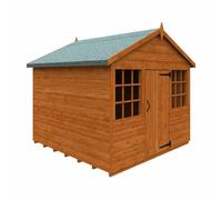 Buttercup Farm 6 X 6 Feet Wendyhouse 12mm Shed - Solid Wood/softwood/pine - L175 X W175 X H172.4 Cm - Burnt Orange