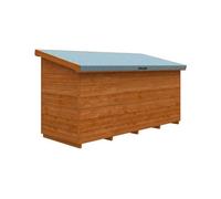 Buttercup Farm 6X2.3 Tool Chest 12mm Shed - L175 X W67.5 X H97.5 Cm - Solid Wood/softwood/pine - Burnt Orange