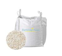 Buttercup Farm 8-14mm - White Spar Chippings - Premium Aggregate Bulk Bag - 850 Kilos