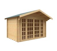 Buttercup Farm 8X12 Balmoral 44mm Cabin - L235 X W355 X H271.9 Cm - Solid Wood/softwood/pine - Natural