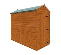 Buttercup Farm 8X4 Flex Apex Windowless 12mm Flex - L238.8 X W115 X H209 Cm - Solid Wood/softwood/pine - Burnt Orange