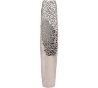 Buttercup Farm Apo Coral Large Vase - Aluminium - L22 X W22 X H115 Cm - Silver