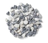 Buttercup Farm Arctic Mist Bulk Bag 850 Kg Premium Chippings - 16-32 mm Cool Grey And Icy White Gravel - L100 X W100 X H80 Cm