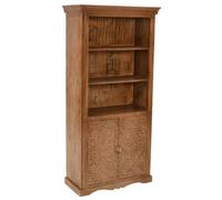 Buttercup Farm Artwork Large Bookcase - Solid Mango Wood - L45 X W85 X H175 Cm