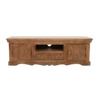 Buttercup Farm Artwork Tv Cabinet - Solid Mango Wood - L40 X W140 X H46 Cm